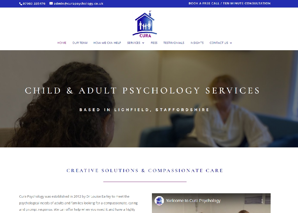 Cura Psychology Vacuum & Atmosphere Services