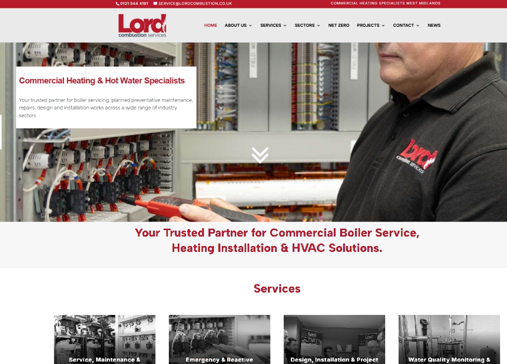 Lord Combustion Website